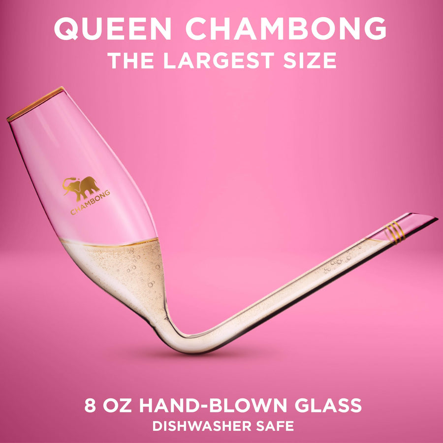 Chambong Queen-Size XL 1PC Glass with Gift Box