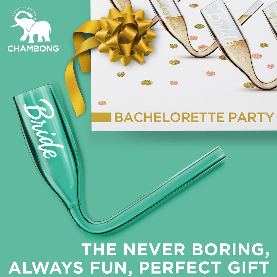 Chambong Bachelorette Party Acrylic 6 PC Set with Gift Box